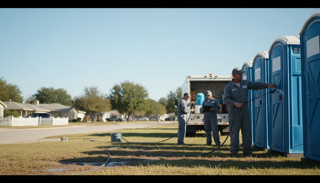 Long-Term Portable Toilet Rental in Chesnee, SC near me